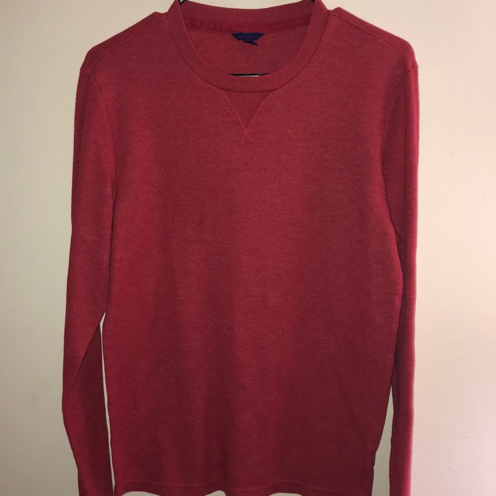 Men’s Red Long Sleeve Shirt